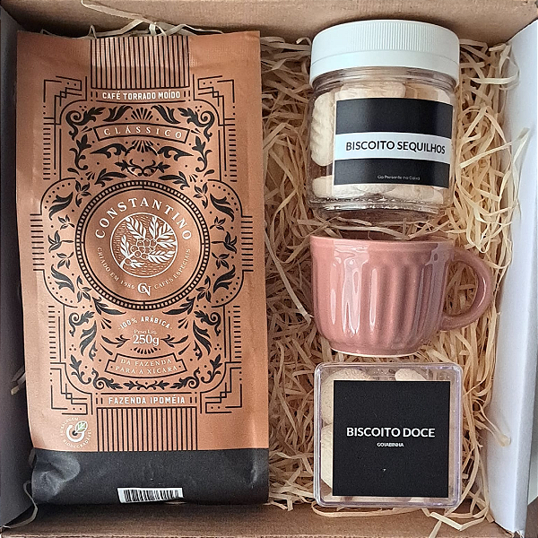 Presente Kit Café Diamond Nude