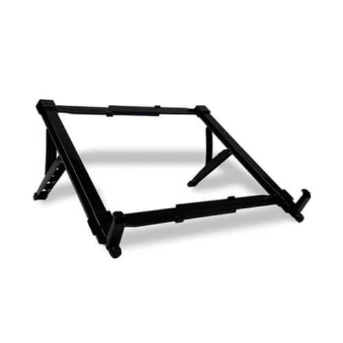 Suporte para Notebook Ergonômico Com 5 regulagens ABS Preto - Reliza