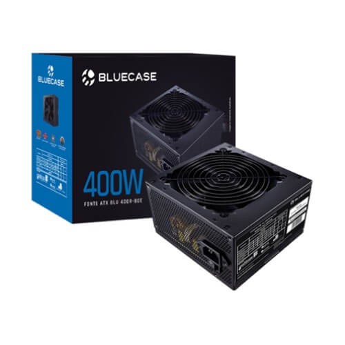 Fonte ATX 400W 80 Plus White PFC Ativo C/ Cabo BLU400R-80E - Bluecase