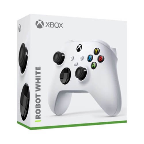 Controle Microsoft Robot White sem fio - Xbox Series X, S, One