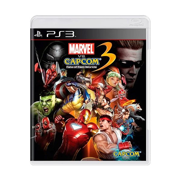 Jogo Marvel Vs. Capcom 3 Fate of Two Worlds PS3 (Seminovo)