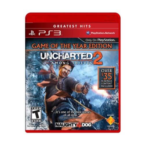 Jogo Uncharted 2: Among Thieves PS3 Mídia Física Original (Seminovo)