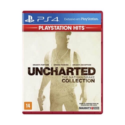 Jogo Uncharted: The Nathan Drake Col. PS4 Físico Original