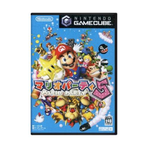 Jogo Mario Party 5 Game Cube Japones Nintendo Original (Seminovo)