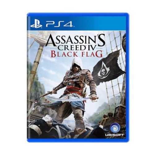 Jogo Assassin's Creed IV Black Flag PS4 Mídia Física Original (Seminovo)
