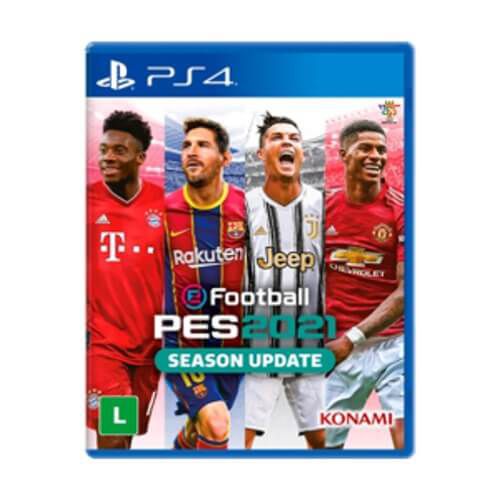 Jogo eFootball PES 2021 PS4 Mídia Física Original (Seminovo)