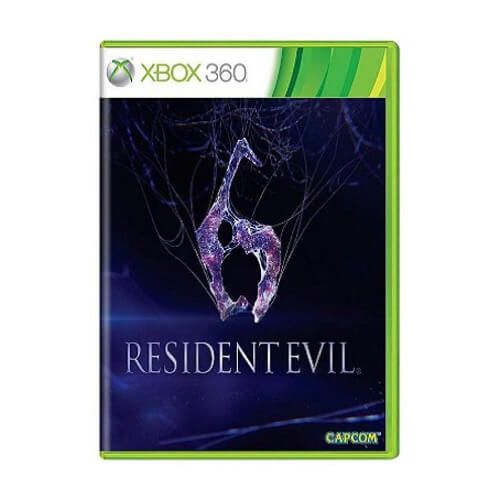 Jogo Resident Evil 6 Xbox 360 Mídia Física Original (Seminovo)