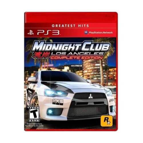 Jogo Midnight Club Los Angeles PS3 Mídia Física Original (Seminovo)