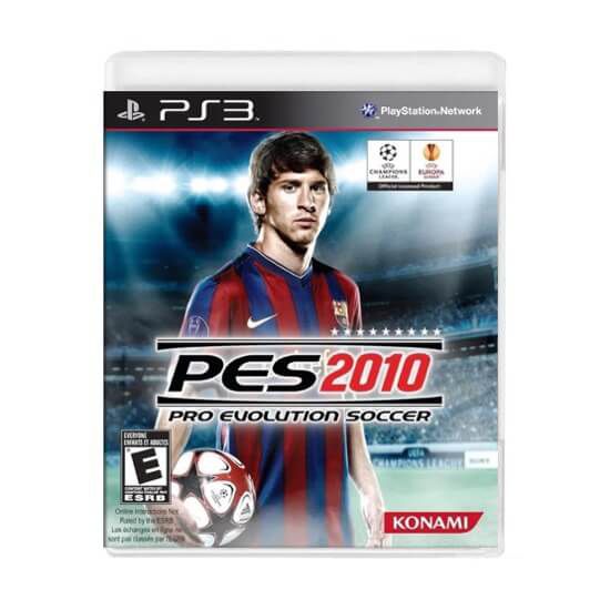 Jogo PES 2010 Pro Evolution S. PS3 Fisico Original Seminovo