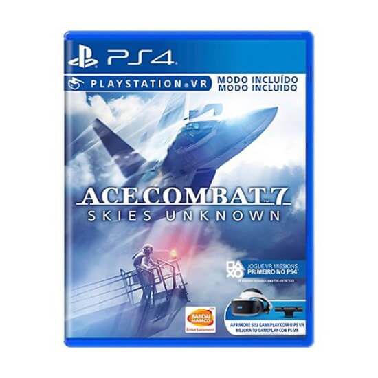Jogo Ace Combat 7 Skies Unknown PS4 Físico Original Seminovo