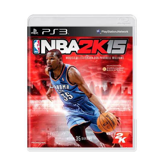 Jogo NBA 2K15 PS3 Mídia Física Original (Seminovo)