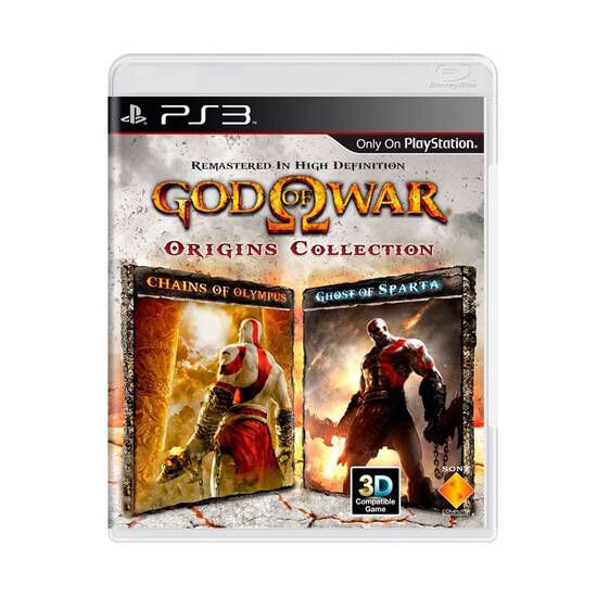 Jogo God of War Origins Collection PS3 Mídia Física Seminovo