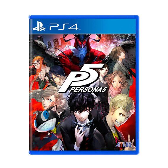 Jogo Persona 5 PS4 Mídia Física Original (Seminovo)