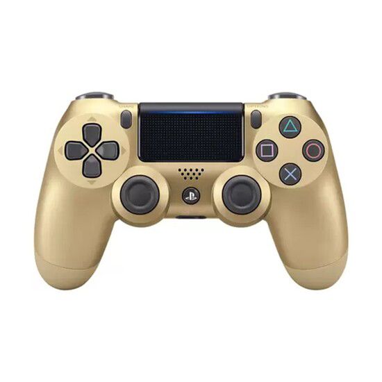 Controle Sem Fio PS4 Paralelo Dourado - PS4 (Seminovo)