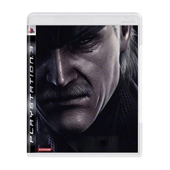 Jogo Metal Gear Solid 4 PS3 Mídia Física Original (Seminovo)