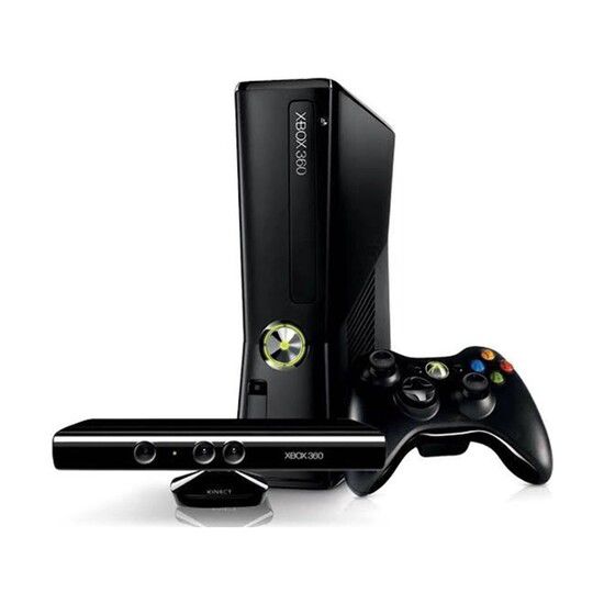 Console Xbox 360 Slim 250GB Com Kinect Microsoft (Seminovo)
