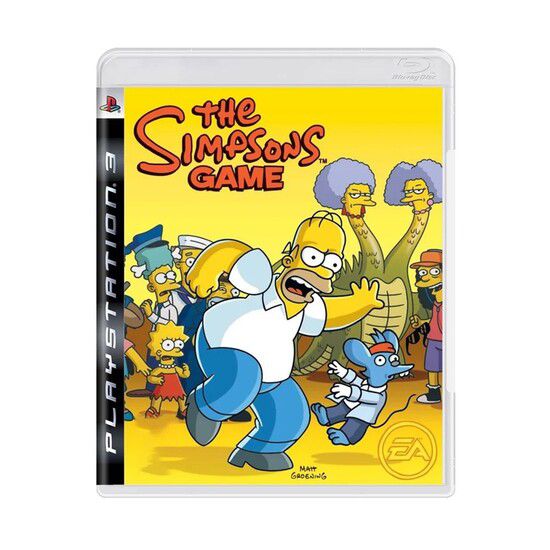 Jogo The Simpsons Game PS3 Mídia Física Original (Seminovo)
