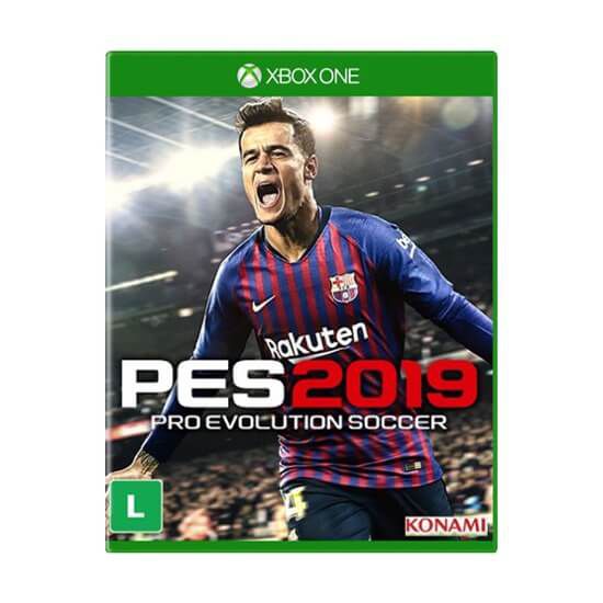 Jogo PES 2019 Xbox One Mídia Física Original (Seminovo)