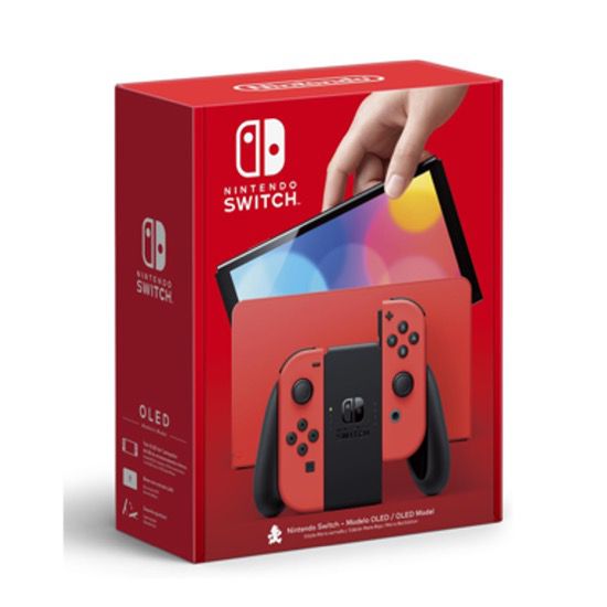 Console Nintendo Switch OLED 64gb Edição Mário Vermelho