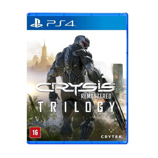 Jogo Crysis Remastered Trilogy PS4 Físico Original (Lacrado)