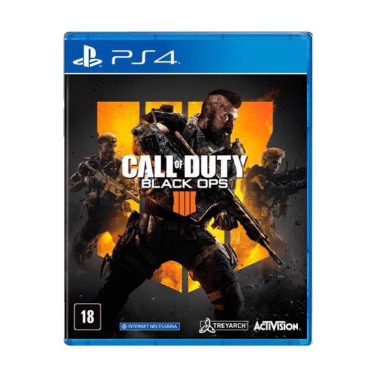 Jogo Call of Duty Black Ops 4 PS4 Físico Original (Seminovo)