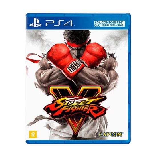 Jogo Street Fighter V PS4 Mídia Física Original (Seminovo)
