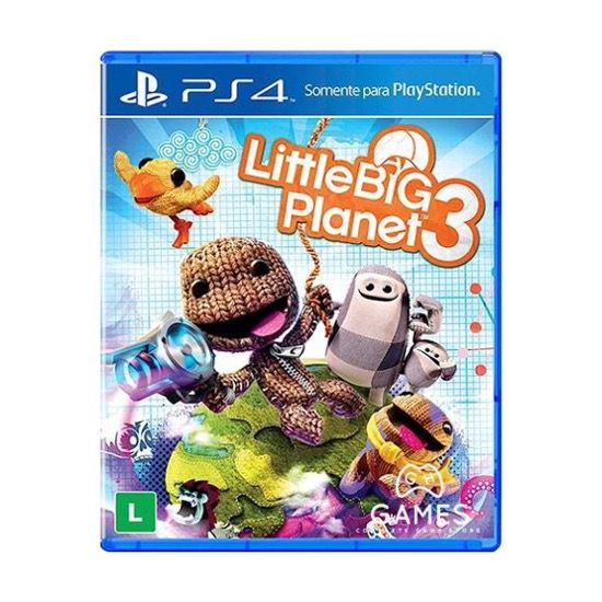 Jogo Little Big Planet 3 PS4 Mídia Física Original Seminovo
