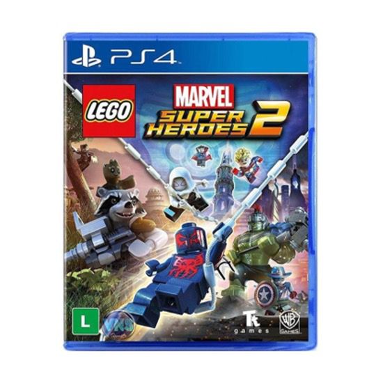 Jogo LEGO Marvel Super Heroes 2 PS4 Físico Original Seminovo