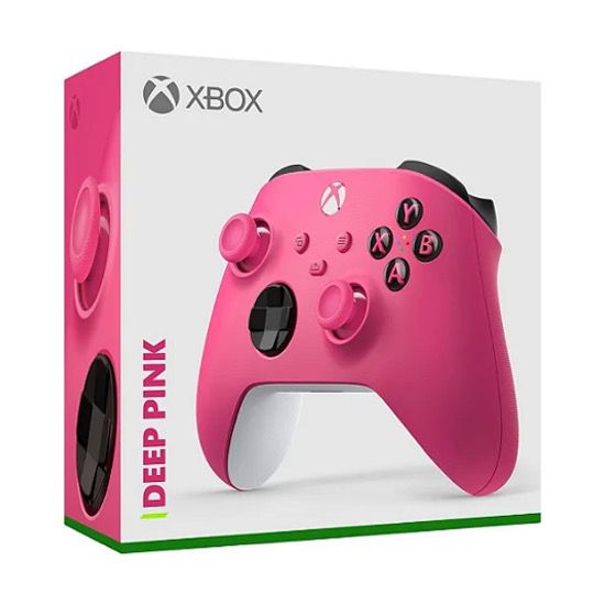 Controle Microsoft Deep Pink sem fio - Xbox Series X/S One