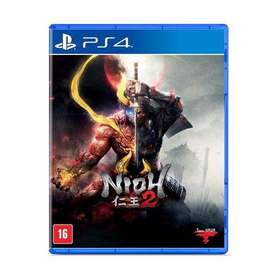 Jogo Nioh 2 PS4 Mídia Física Original (Seminovo)
