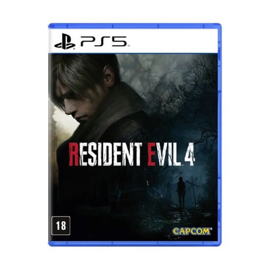 Jogo Resident Evil 4 Remake PS5 Físico Original Seminovo