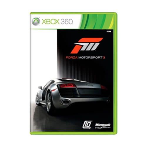 Jogo Forza Motorsport 3 Xbox 360 Físico Original (Seminovo)