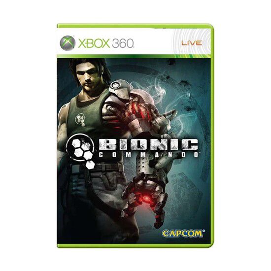 Jogo Bionic Commando Xbox 360 Mídia Física Original Seminovo