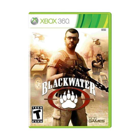 Jogo Blackwater Xbox 360 Mídia Física Original (Seminovo)