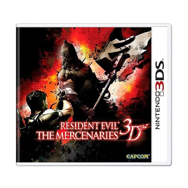 Jogo Resident Evil The Mercenaries 3DS Mídia Física Seminovo