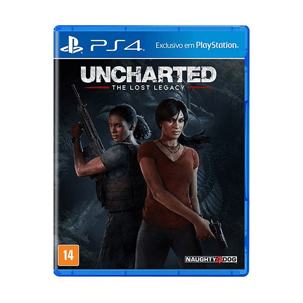 Jogo Uncharted The Lost Legacy PS4 Físico Original Seminovo
