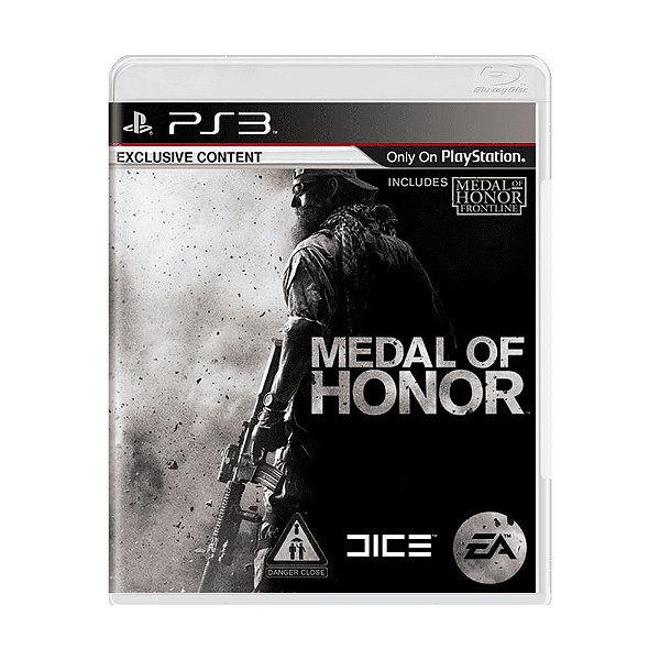 Jogo Medal Of Honor PS3 Mídia Física Original (Seminovo)