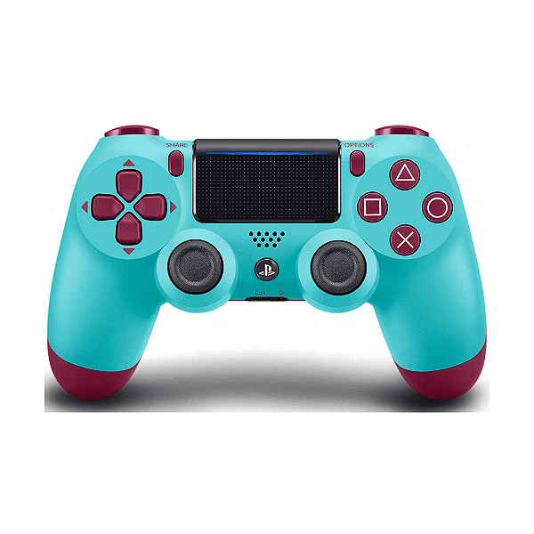 Controle Sem Fio Dualshock 4 Berry Blue - PS4 (Seminovo)