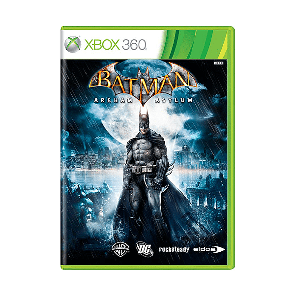 Jogo Batman Arkham Asylum Xbox 360 Físico Original Seminovo
