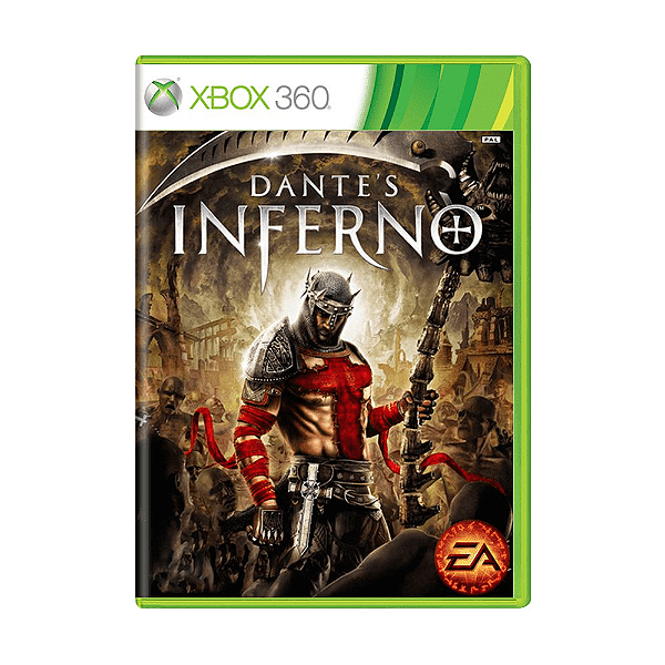 Jogo Dante's Inferno Xbox 360 Mídia Física Original Seminovo