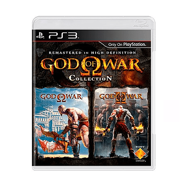 Jogo God of War Collection 1 e 2 PS3 Mídia Física (Lacrado)
