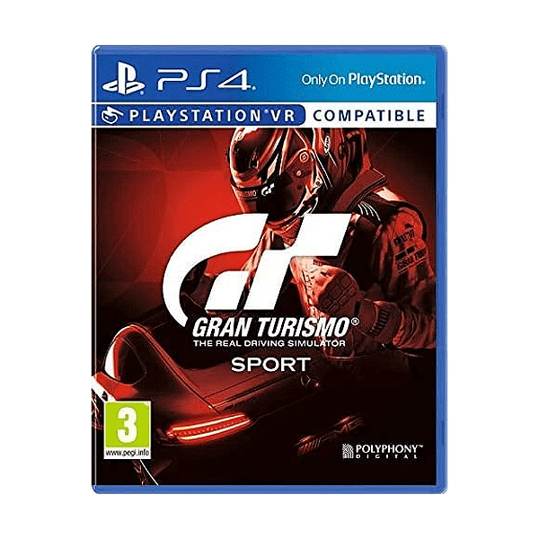 Jogo Gran Turismo Sport PS4 Mídia Física Original (Seminovo)