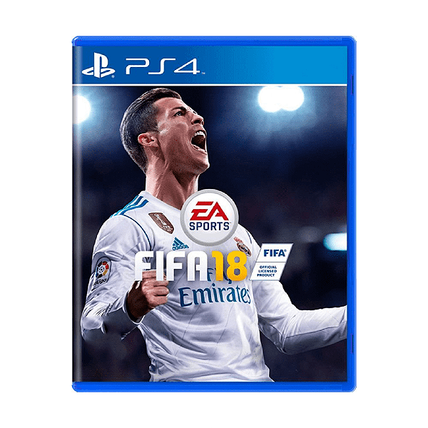Jogo FIFA 18 PS4 Mídia Física Original (Seminovo)