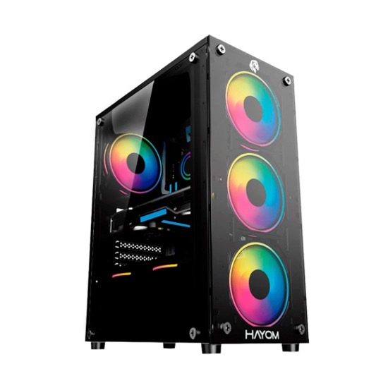 Gabinete Gamer Com 4 Fans RGB GB1749 - Hayom