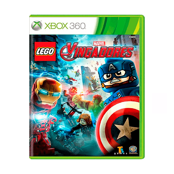 Jogo Lego Marvel Vingadores Xbox 360 Físico (Seminovo)