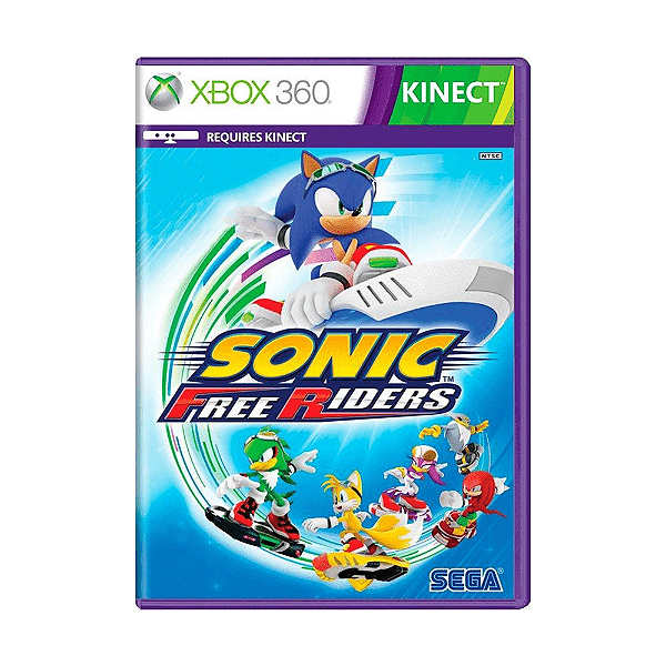 Jogo Kinect Sonic Free Riders Xbox 360 Original (Seminovo)