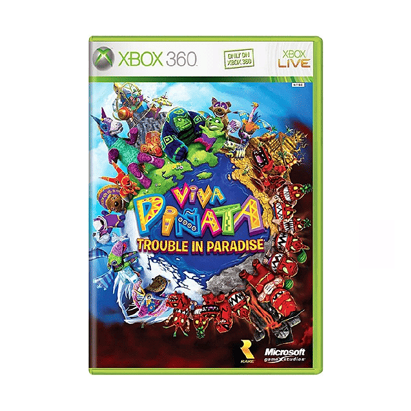 Jogo Viva Pinata Trouble Paradise Xbox 360 Físico Seminovo