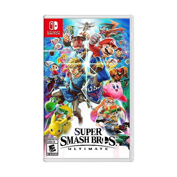 Jogo Super Smash Bros Ultimate Nintendo Switch (Seminovo)