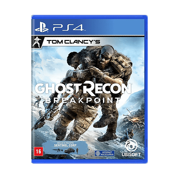 Jogo Tom Clancy's Ghost Recon Breakpoint PS4 Físico Seminovo