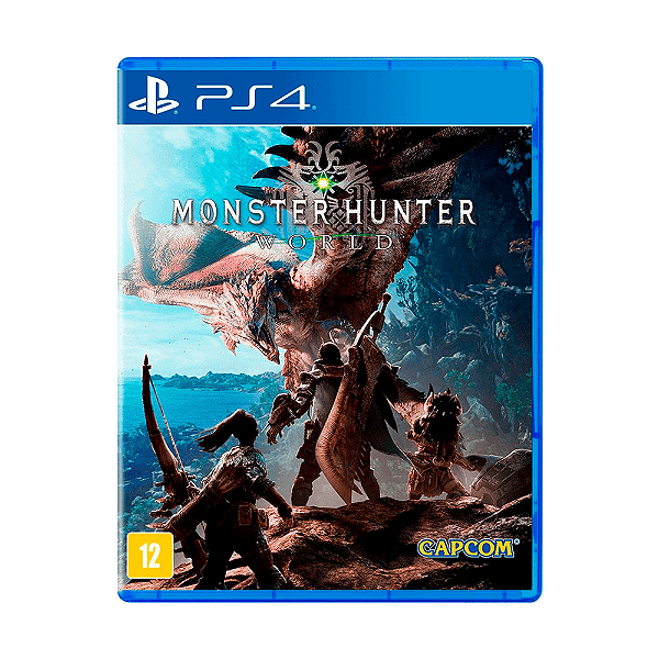 Jogo Monster Hunter World PS4 Mídia Física Original Seminovo
